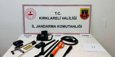 Kırklareli merkezli 3 ilde kaçak kazı operasyonu: 14 gözaltı