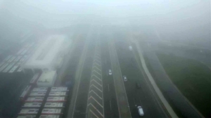 Beylikdüzü’nde sis etkili oldu