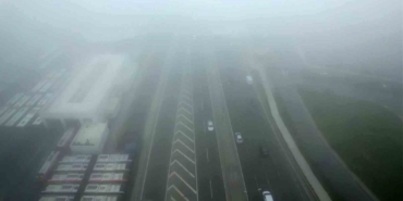 Beylikdüzü’nde sis etkili oldu
