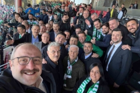 Bursa protokolünü buluşturan fotoğraf