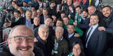 Bursa protokolünü buluşturan fotoğraf