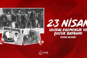 Spor camiasından 23 Nisan kutlamaları