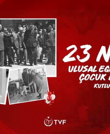Spor camiasından 23 Nisan kutlamaları