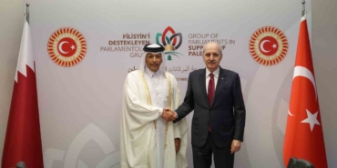 TBMM Başkanı Kurtulmuş, İstanbul’da Katar Şura Meclisi Başkanı Ghanim ile görüştü