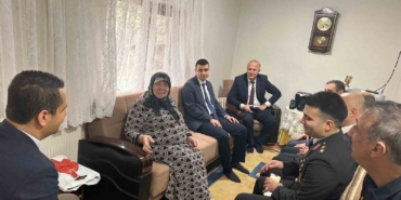Osmaneli’nde şehit aileleri ve gazilere anlamlı ziyaret