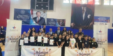 Çorlu’da çocuklar yetenek taraması ile spora yönlendiriliyor