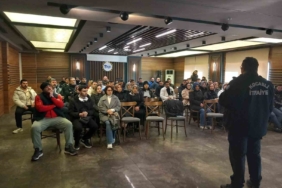 Büyükşehir İtfaiyesi’nden tesis personellerine yangın eğitimi