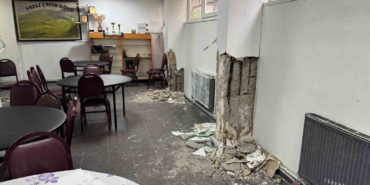 Küçükçekmece’de 6,2’lik depremde 6 katlı binanın kolanları patladı