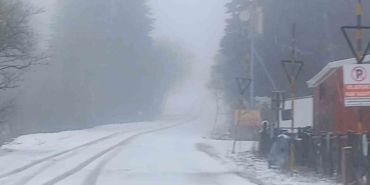 Uludağ’a nisan ayında kar yağdı