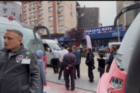 Bursa’da tramvay yangını paniğe neden oldu
