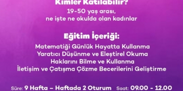 Kadınlara yönelik "Hayat Dolu Buluşmalar" başlıyor