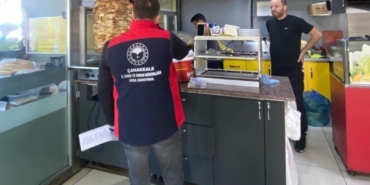 Çanakkale’de dönercilere denetim