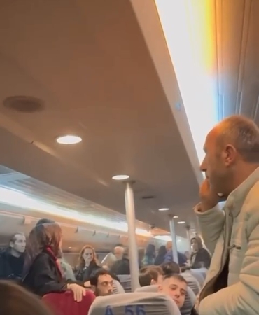 BUDO’daki yangında yaşanan panik kamerada