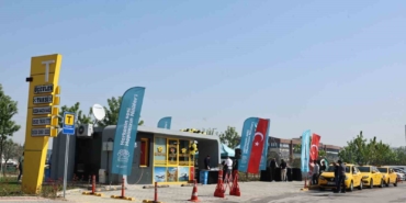 Üçevler’de modern taksi durağı hizmete açıldı