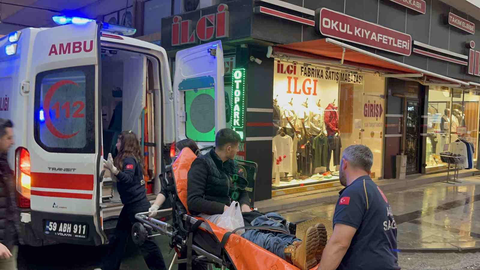 Çorlu’da kavga: 1 yaralı