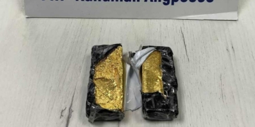 Sınırda 186 bin Euro değerinde altın yakalandı