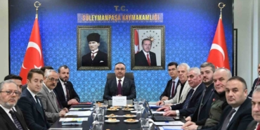 Tekirdağ’da İl Su Kurulu Toplantısı gerçekleştirildi