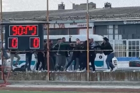 Balıkesir’de maç sonrası kavga çıktı