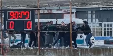 Balıkesir’de maç sonrası kavga çıktı