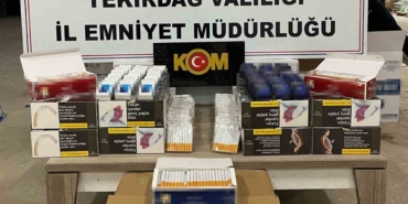 Tekirdağ’da kaçak tütün operasyonu: 1 şüpheliye işlem yapıldı