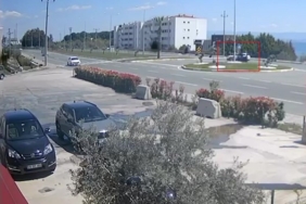 Balıkesir’de otomobille çarpışan motosikletli yaralandı