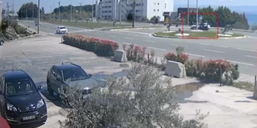 Balıkesir’de otomobille çarpışan motosikletli yaralandı