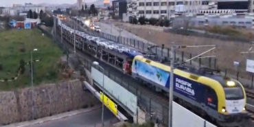 Marmaray hattında araçların yolculuğu görüntülendi
