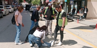 Bilecik’te kontrolden çıkan motosiklet devrildi, sürücüsü yaralandı