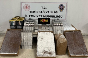 Tekirdağ’da tütün mamulü kaçakçılığı operasyonunda 2 tutuklama
