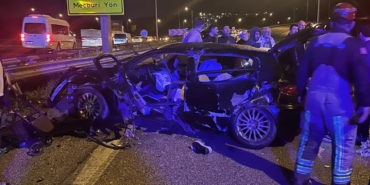 Bursa otobanda feci kaza: 1 ölü 3 yaralı