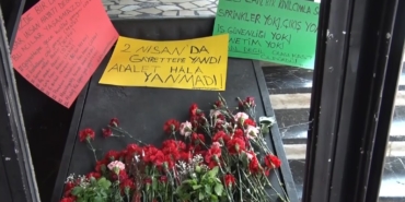 Beşiktaş’taki yangında hayatını kaybeden 29 kişi anıldı