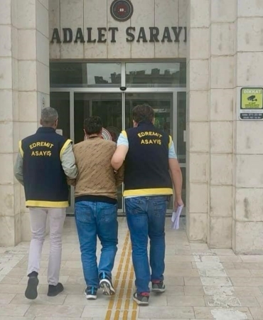 77 yıl hapis cezası olan şahıs Balıkesir’de yakalandı