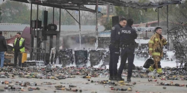 Bursa’da geri dönüşüm tesisinde patlama