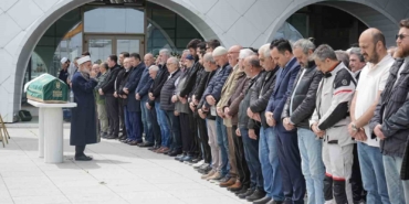 Kaza kurbanı 88 yaşındaki milli bisikletçi son yolculuğuna uğurlandı