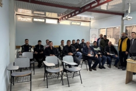 Edremit’te egzoz emisyon ölçüm elemanı kursu tamamlandı