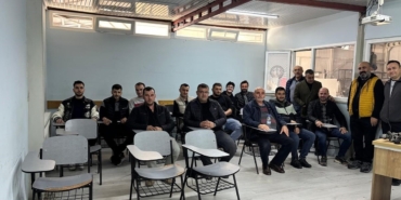 Edremit’te egzoz emisyon ölçüm elemanı kursu tamamlandı