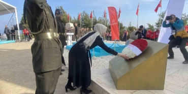 57’nci Alay Sancağı devir teslim töreni yapıldı