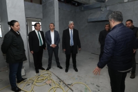 Başkan Ömeroğlu çalışmaları yerinde inceledi
