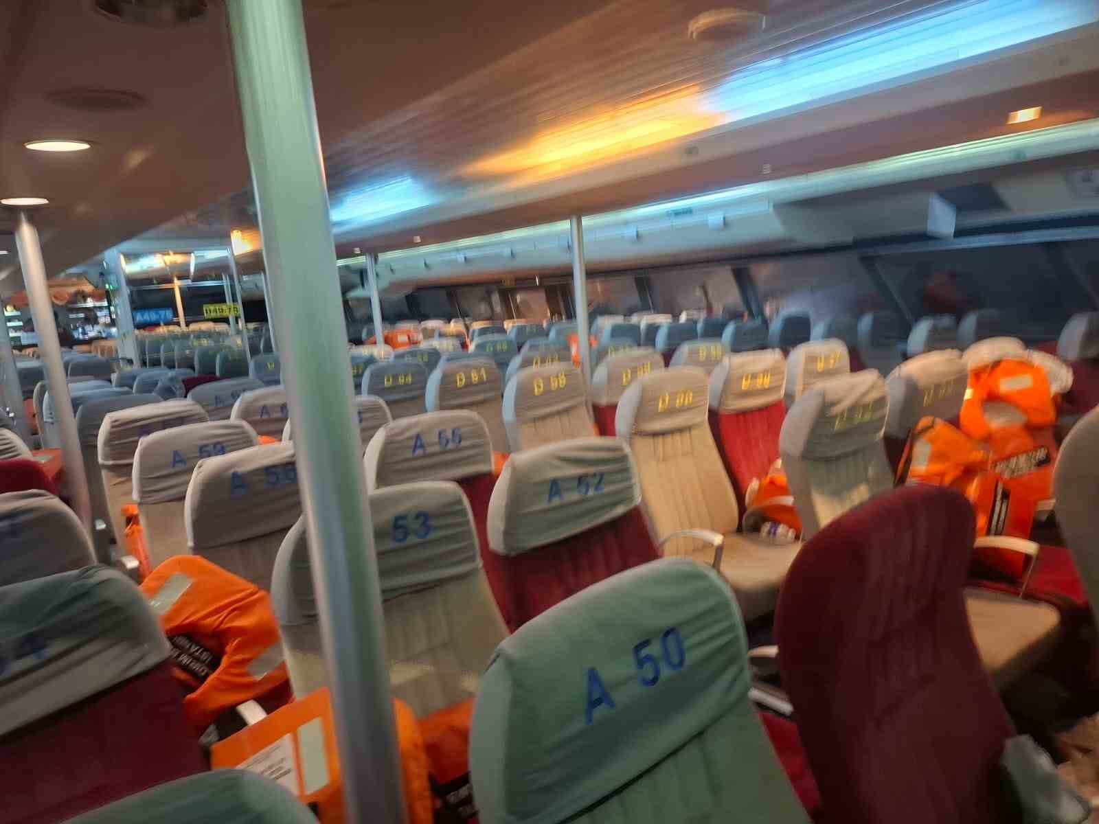 Denizde yaşanan korku dolu anlara ait yeni görüntüler ortaya çıktı
