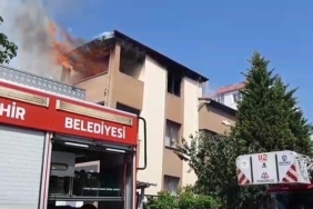 Çatıyı onarmak isterken evi yandı