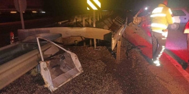 Balıkesir’de trafik kazası; 1 yaralı