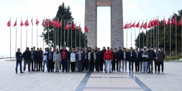 Balıkesirli gençler, Çanakkale’de tarihin izinde yolculuk yaptı
