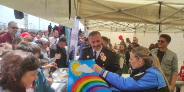 Tekirdağ İl Emniyet Müdürlüğü’nden 23 Nisan’da çocuklara renkli sürpriz