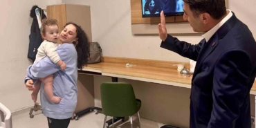 Bozüyük’te tedavi gören vatandaşlara moral ziyareti