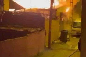 Sarıyer’de gecekondu yangını: 1 yaralı