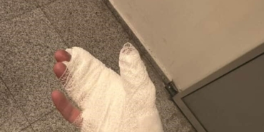 Kutlamalar meşale yanığıyla bitti