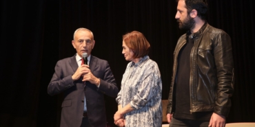 Usta oyuncu Nur Sürer ve "Mukadderat" filmi ekibi Küçükçekmece’de