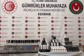 Kapıkule’de yasaklı kimyasal madde ve elektronik sigara ele geçirildi
