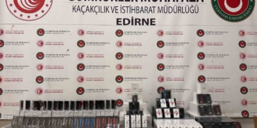 Kapıkule’de yasaklı kimyasal madde ve elektronik sigara ele geçirildi