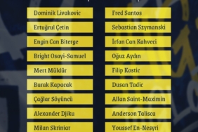 Fenerbahçe’nin, Sivasspor maçı kamp kadrosu açıklandı